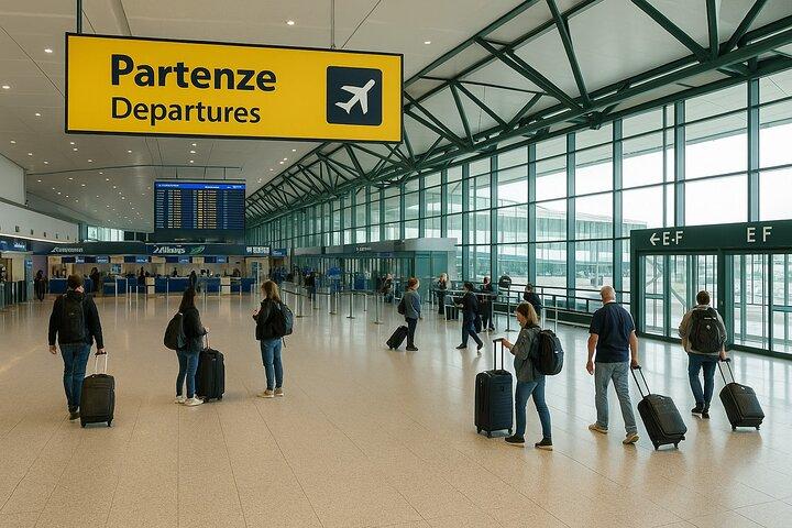 Traslado privado desde el aeropuerto de Fiumicino a Roma