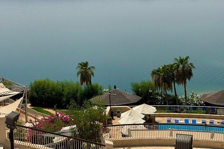 Excursión de un día al Mar Muerto desde Ammán : Spa de natación y barro mineral