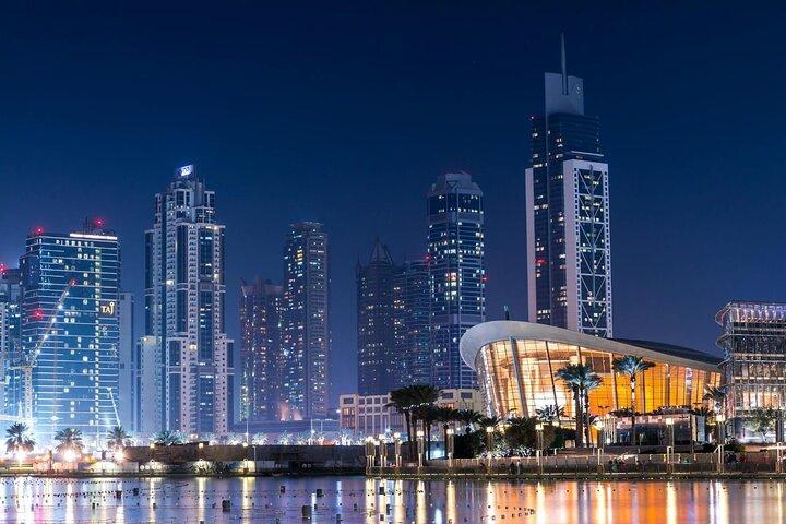 Dubai Evening Tour with Fountain Show, Burj Khalifa & Marina
