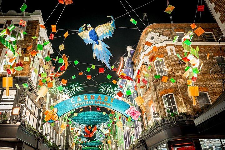 クリスマス・ライツ・ツアー・オブ・ロンドン（オプションでアフタヌーンティー付き）