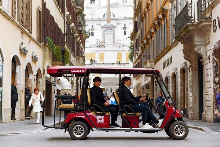 Tour de Roma em carrinho de golfe: Praças e Fontes de Roma