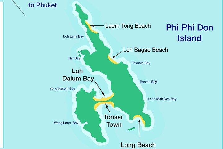 Cruzeiro One Way Phi Phi Island com assentos de ouro de/para Phuket