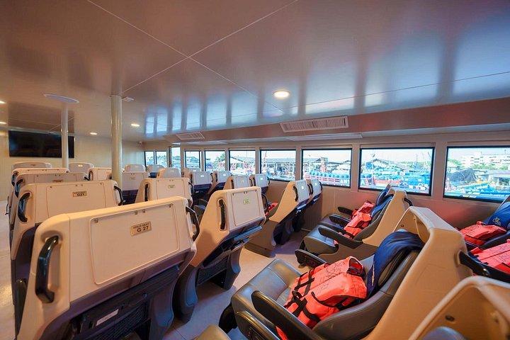 プーケット発着ゴールドシート付きピピ島片道クルーズ