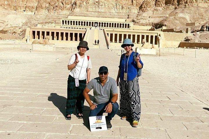 ルクソール西岸：バレーキングス＆ハトシェプスト寺院（ランチ付き）