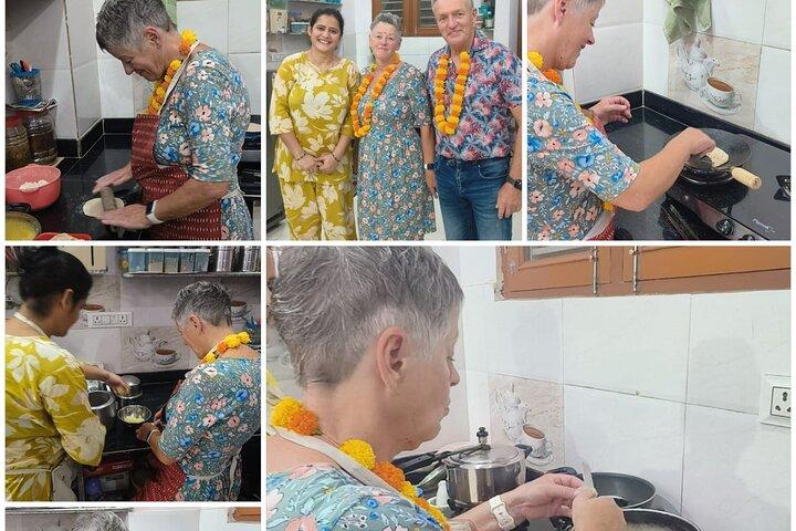 Vegetarian Hands on Cooking Class with Local Family in Jaipur