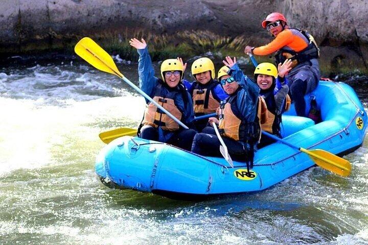 Rafting nel fiume Arequipa Chili Tour di mezza giornata