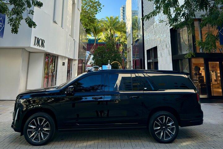 Traslado privado Puerto de Miami a desde el Aeropuerto de Miami PremiumSUV