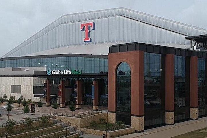 Texas Rangers basebollmatch på Globe Life Field