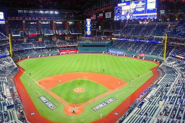 Texas Rangers basebollmatch på Globe Life Field