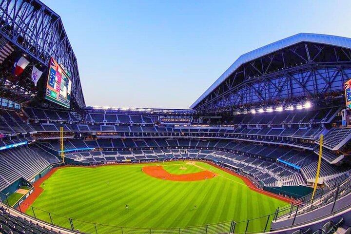 Texas Rangers basebollmatch på Globe Life Field