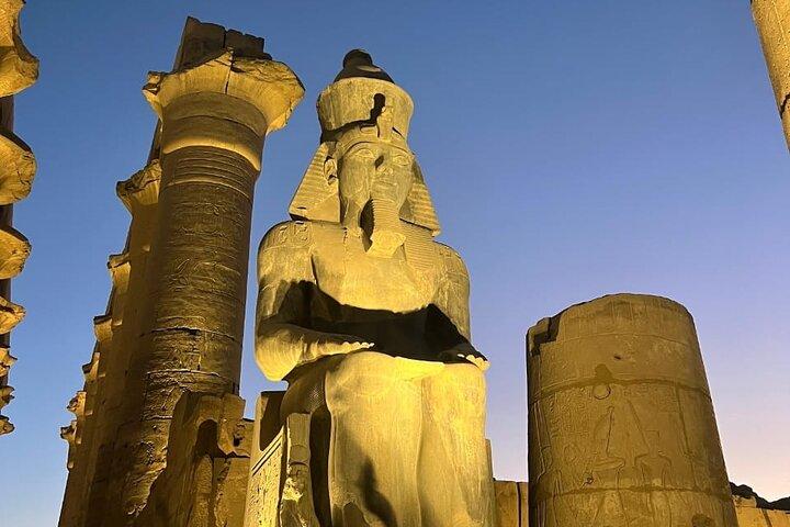 Privat Luxor Tour från Hurghada med Sunrise Hot Air Balloon