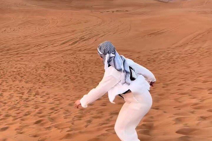 Luxury Desert Safari with Dune Bashing,BBQ & Quad bike Options