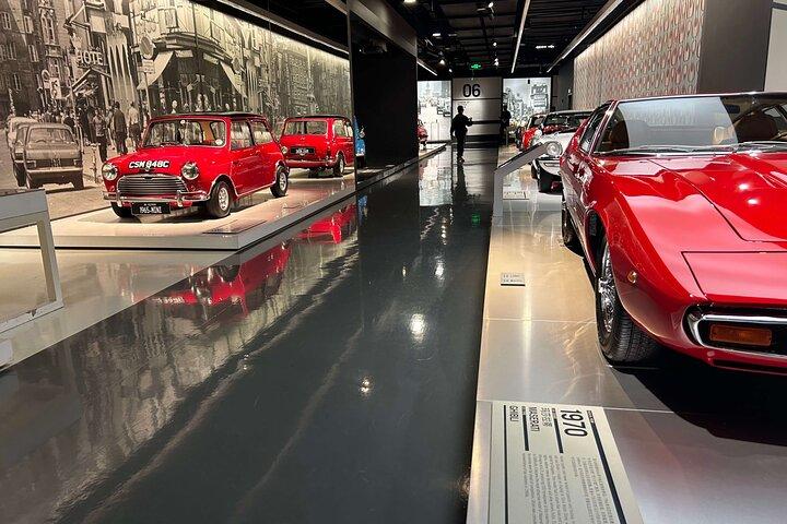 Experiência de excursão sem motorista no Shanghai Auto Museum