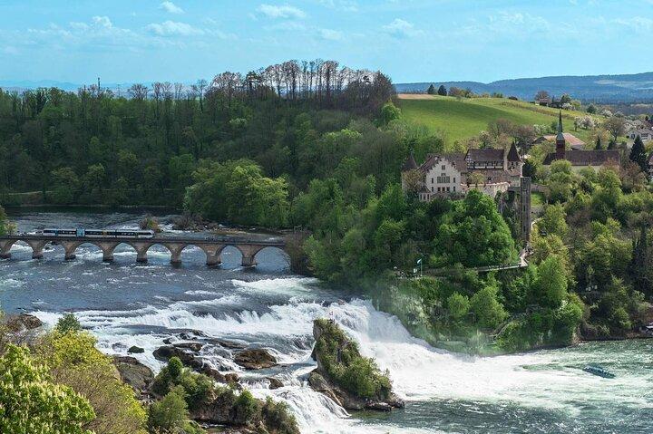 Cascate del Reno Tour di un giorno del castello di Laufen Zurigo Europa
