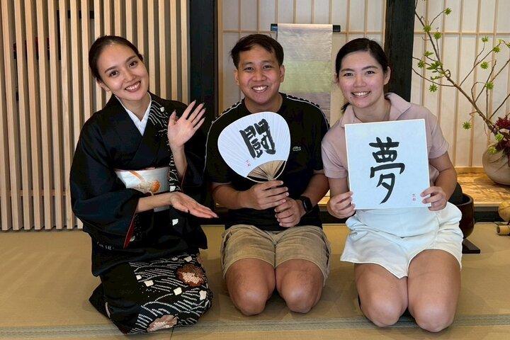 Japanische Kalligraphieerfahrung (shodo)