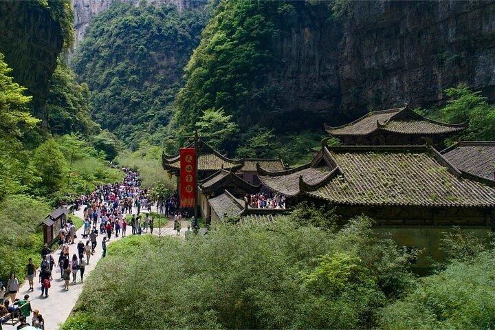 Wulong Tre ponti naturali Fairy Mountain Day Tour Chongqing