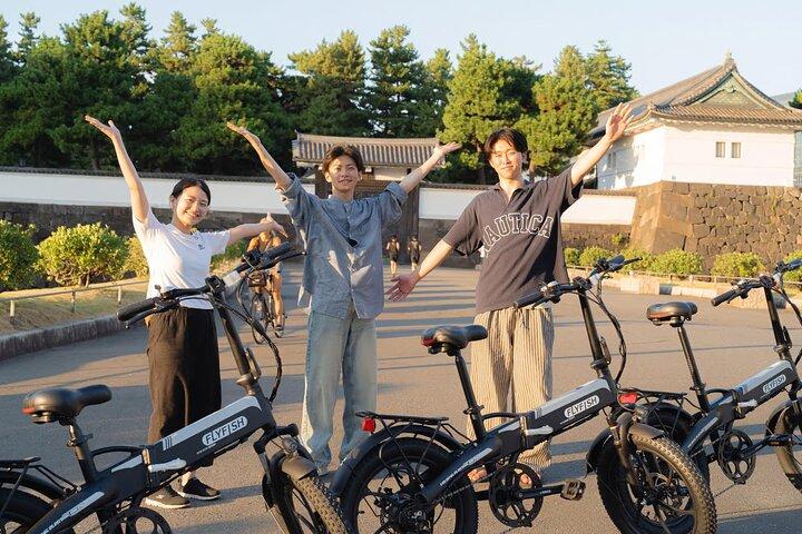 3-hour electric bicycle Private tour of Tokyo's famous sights