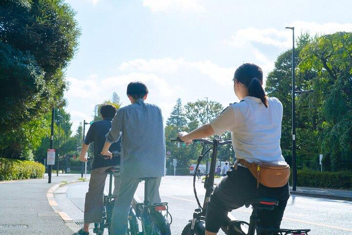 3-hour electric bicycle Private tour of Tokyo's famous sights