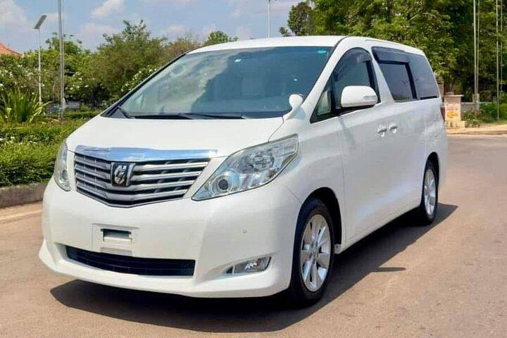 Techo International Airport (KTI) naar Siem Reap Taxi Transfer