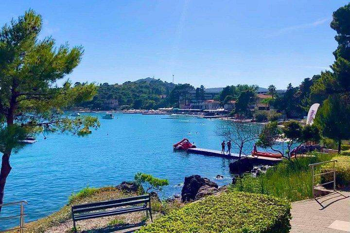 Cavtat、Mlini & Srebrenoからドゥブロヴニク旧市街へのスピードボート送迎
