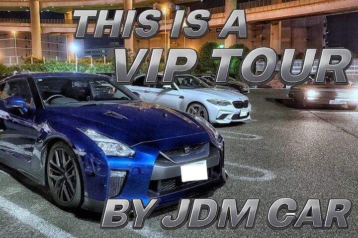 Tokyo Drift Night Tour: Privat R34 GT-R JDM Daikoku bilträff