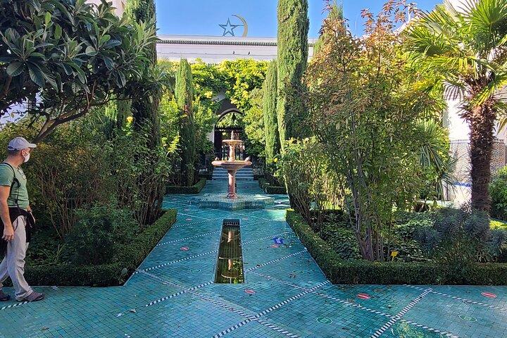 Tour guidato di Parigi della Grande Moschea e dei Giardini Segreti