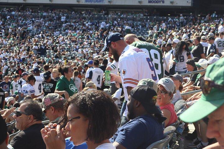 Partita di calcio dei New York Jets al Metlife Stadium