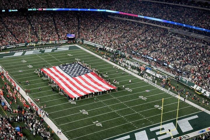 Partita di calcio dei New York Jets al Metlife Stadium