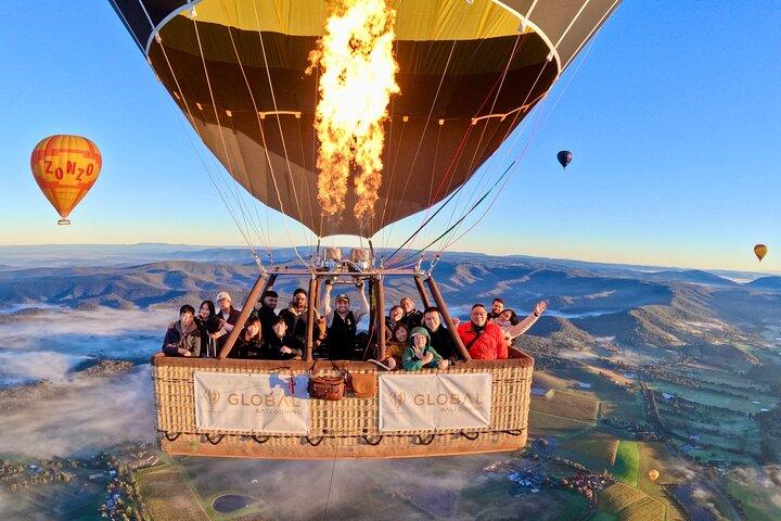 GoProの写真でヤラバレー日の出気球フライト