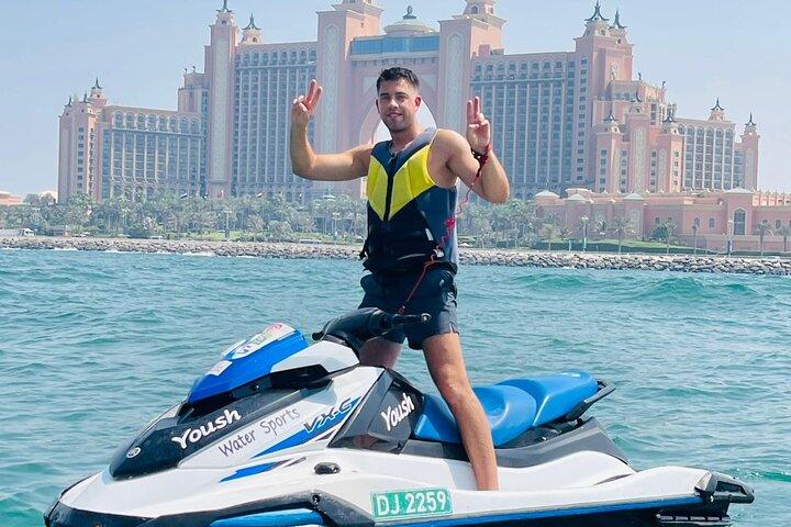 Jetski Dubai: 60min Burj Al Arab og Atlantis the Palm
