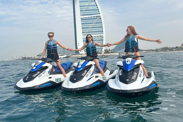 Jetski Dubai: 60min Burj Al Arab og Atlantis the Palm