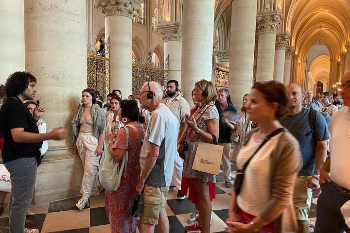 Notre-Dame Interior or Exterior Tour with Scheduled Group Access