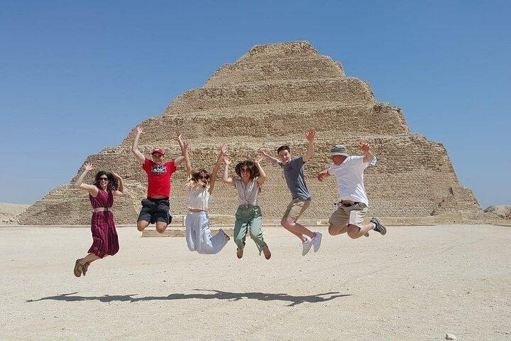Pyramiden, Sphinx & Sakkara, Memphis , ATV, CAMEL , Mittagessen , Eingang