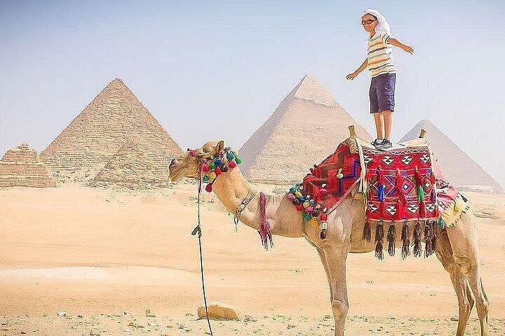 Pyramiden, Sphinx & Sakkara, Memphis , ATV, CAMEL , Mittagessen , Eingang