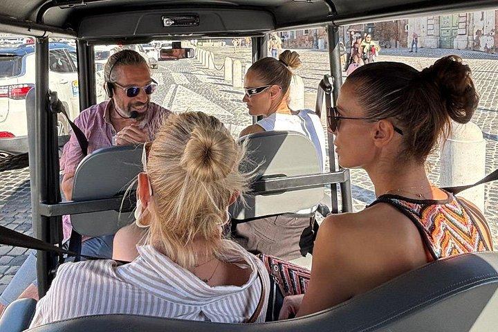 Ancient Rome Uncovered: Guided Golf Cart Experience