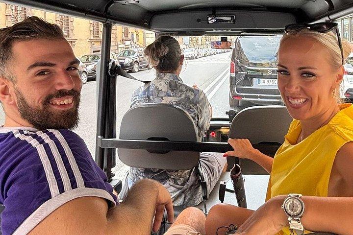 Ancient Rome Uncovered: Guided Golf Cart Experience