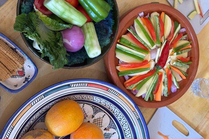 Classe de cozinha com ABDO em Marrakech "casa de Marrakech"