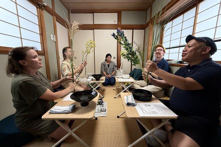 Ikebana Floral Design Workshop em Kyoto