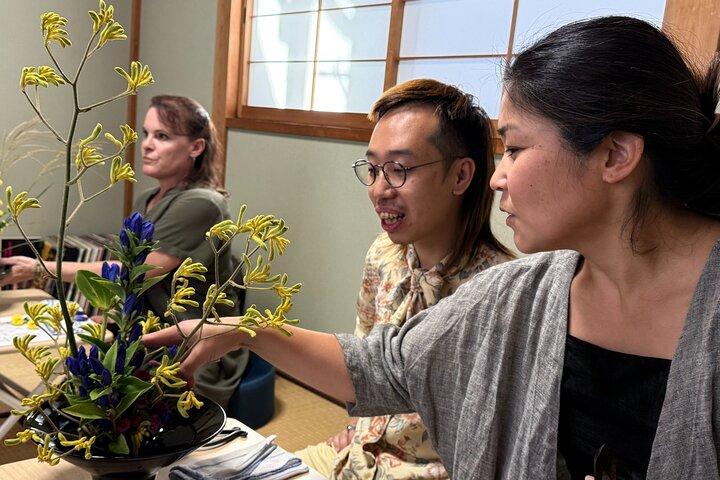 Ikebana Floral Design Workshop em Kyoto