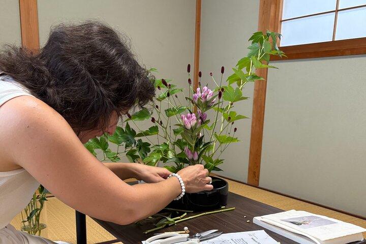 Ikebana Floral Design Workshop em Kyoto