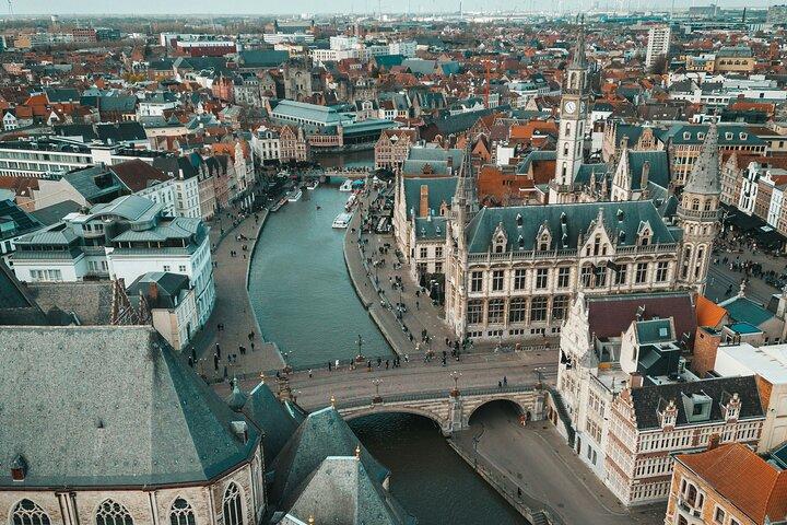 Gent Walking Tour mit optionalem Zusatzboot und Bier