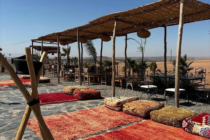 Agafay Desert Day Pass Quad, Camel Ride, Pool with Lunch