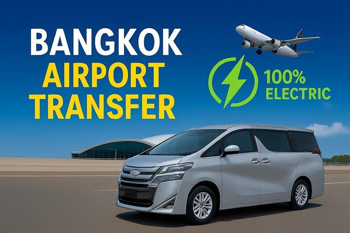 Transferência 100% elétrica privada: Pickup/Drop-Off do Aeroporto de Bangkok