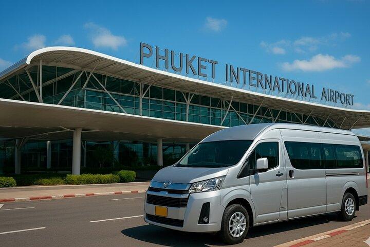 Traslado de salida compartido desde el Phuket Hotel al aeropuerto