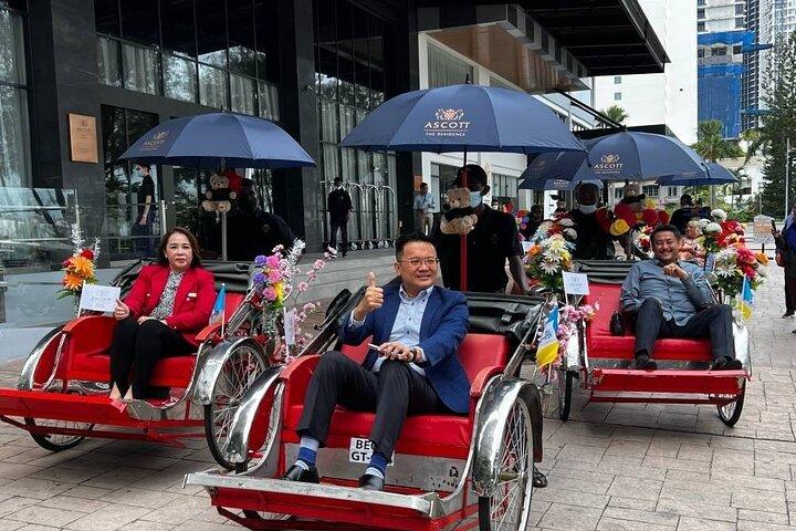 Excursão de meio dia pela cidade de Penang com Trishaw Ride & Upside Down Museum