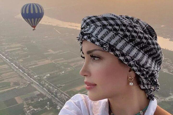 Hot air balloon ride over Luxor