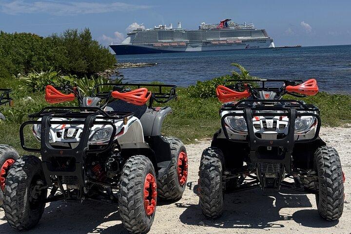 Aventure en VTT au bar ouvert Costa Maya