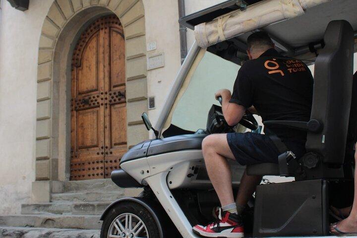 Florence Tour per Eco Car met panoramisch uitzicht