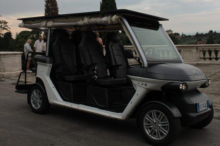 Florence Tour per Eco Car met panoramisch uitzicht