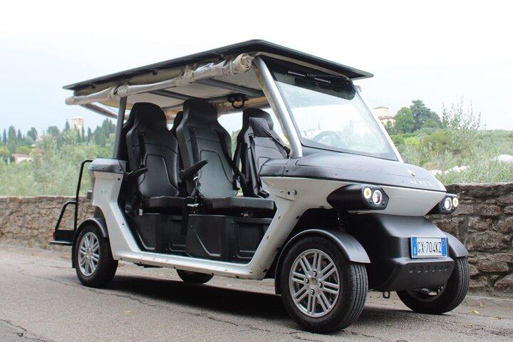 Florence Tour per Eco Car met panoramisch uitzicht